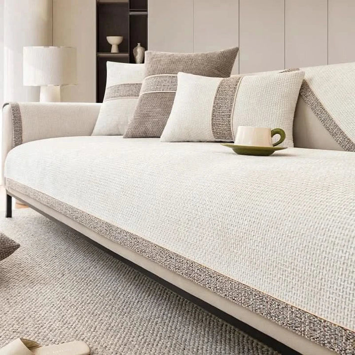 BowLift | CouchTect – high-quality couch cover made of linen