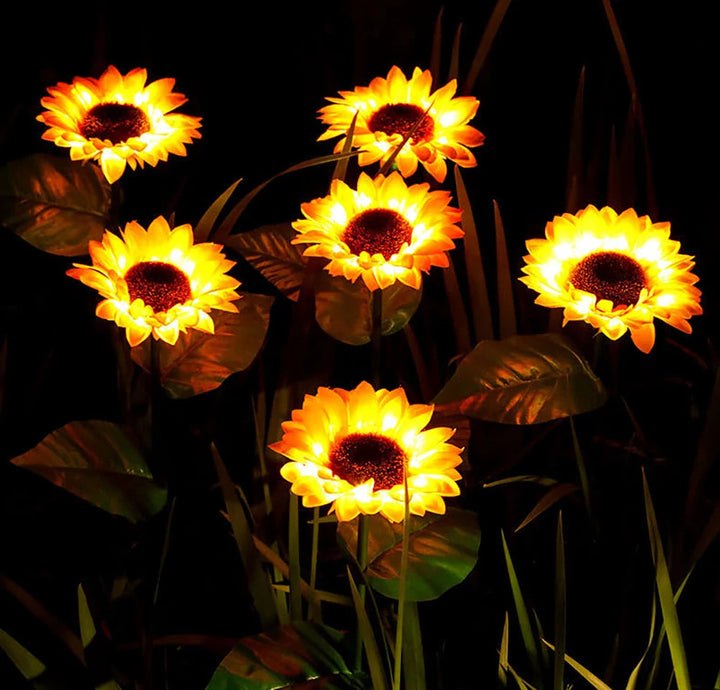 SolarBloom – Realistic Sunflower Garden Lamp for Outdoors Bowlift