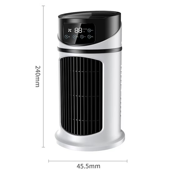 BowLift | ClimaÉlan AirCooler | 3-in-1 misting fan with humidifier & LED ambiance light