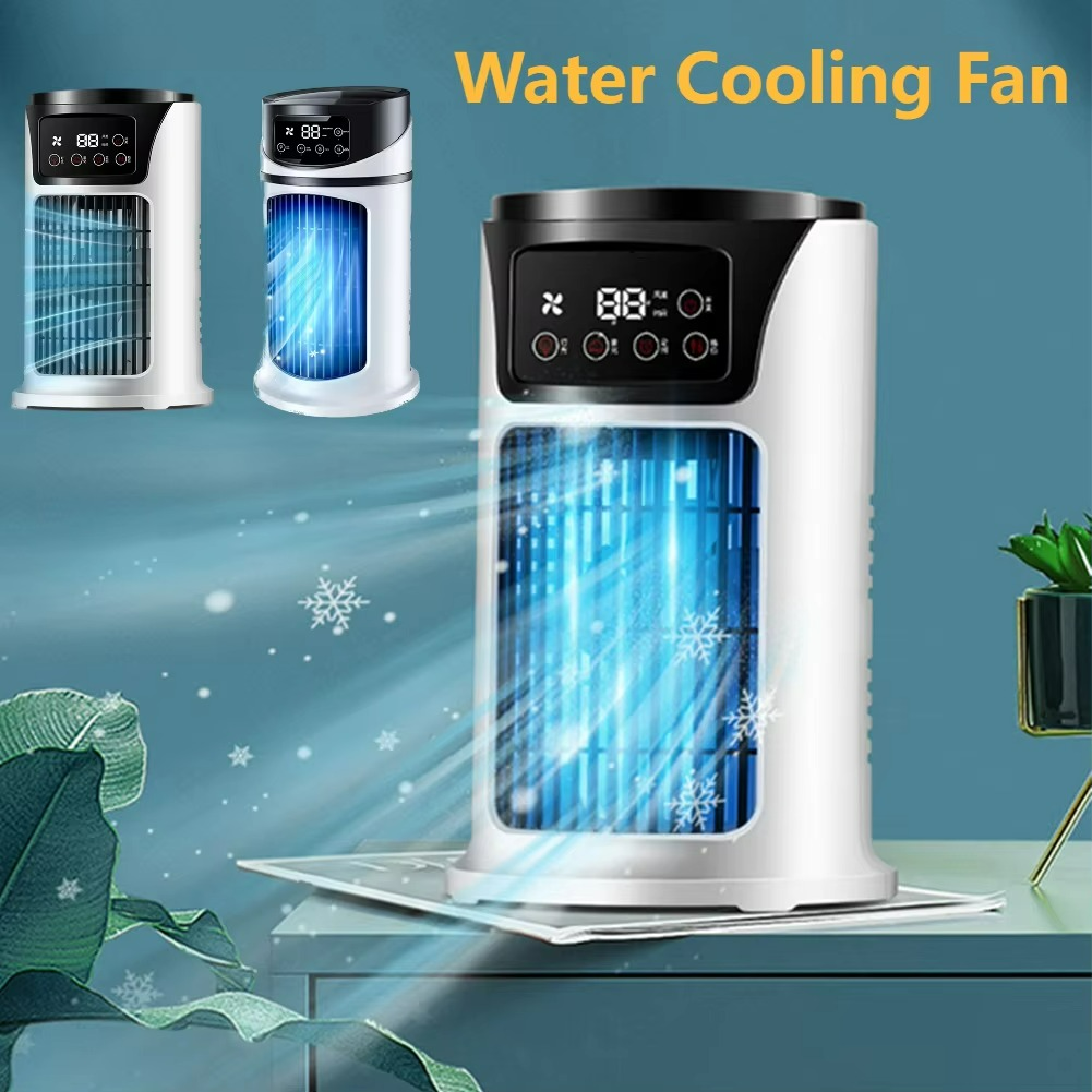 BowLift | ClimaÉlan AirCooler | 3-in-1 misting fan with humidifier & LED ambiance light
