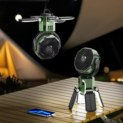 BowLift | Adjustable Outdoor Cooling Fan Ideal for Camping and Hiking