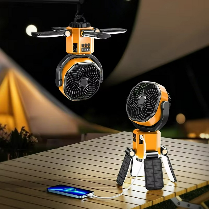 BowLift | Adjustable Outdoor Cooling Fan Ideal for Camping and Hiking