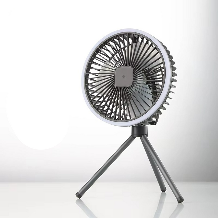 BowLift | Portable Wireless Camping Fan with LED Lamp and USB Charging