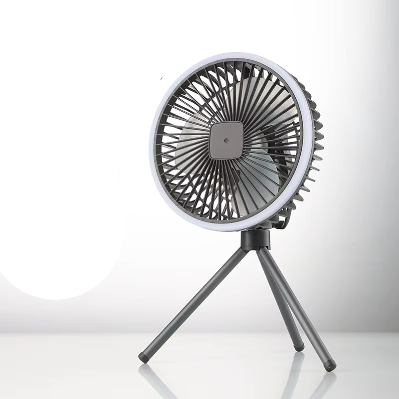 BowLift | Portable Wireless Camping Fan with LED Lamp and USB Charging