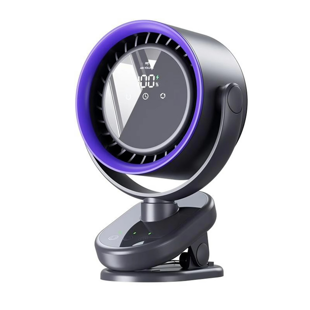 BowLift | Mini USB Fan with Battery, Flexible Mounting and Mobility