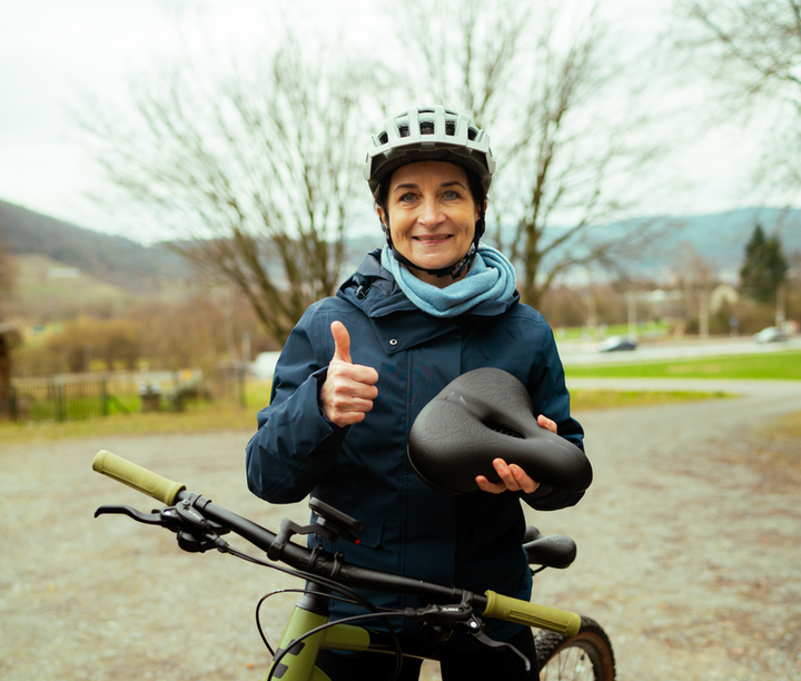 Ergonomic bicycle saddle | No more back and butt pain | Bowlift