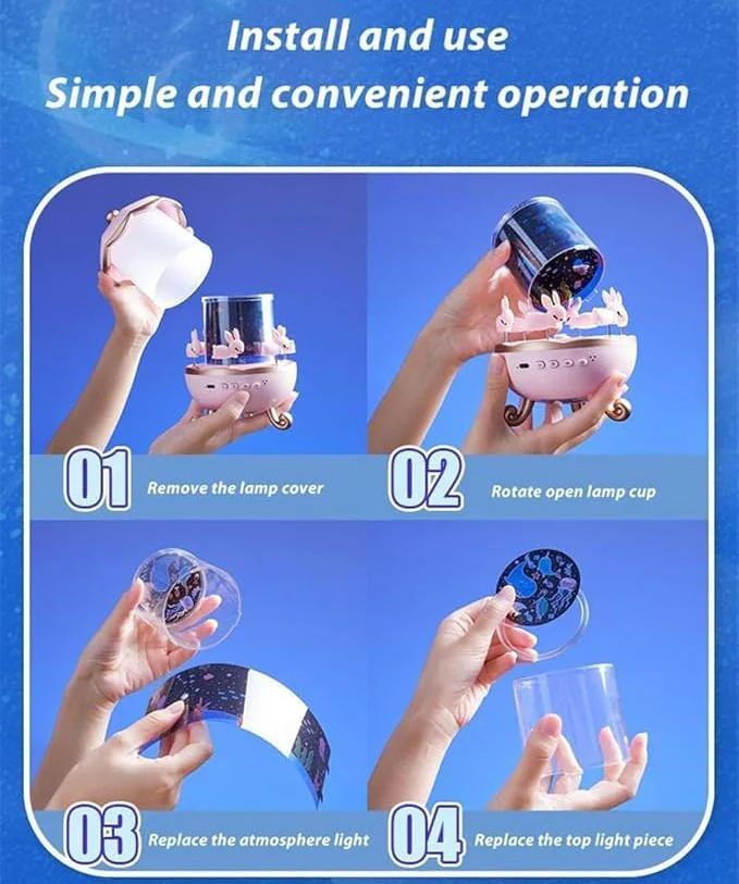 BowLift | Night Light Projector for Kids