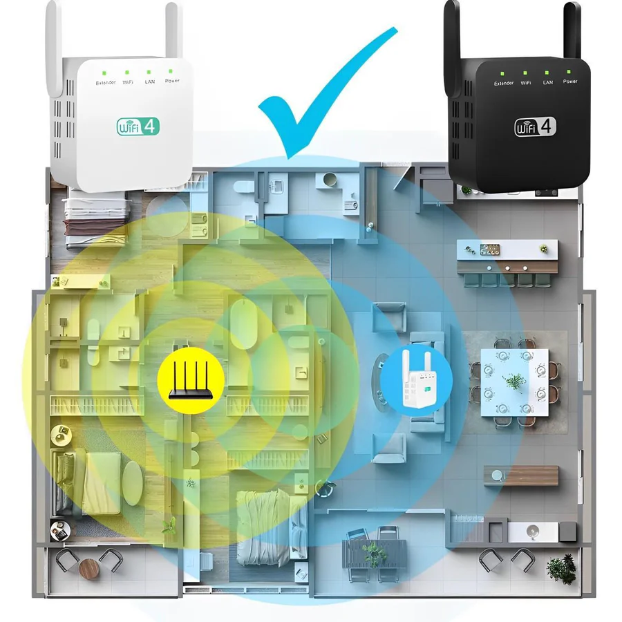 BowLift | Powerful Long Range WiFi Repeater