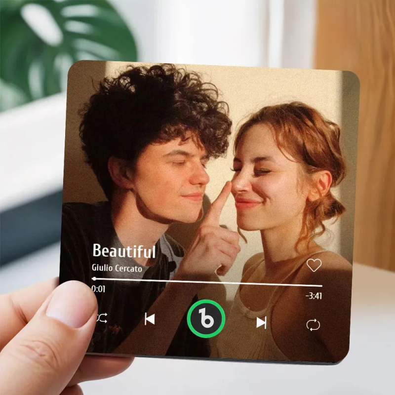 Personalized Music Photo Magnet | Perfect Gift That Lasts Forever | Bowlift
