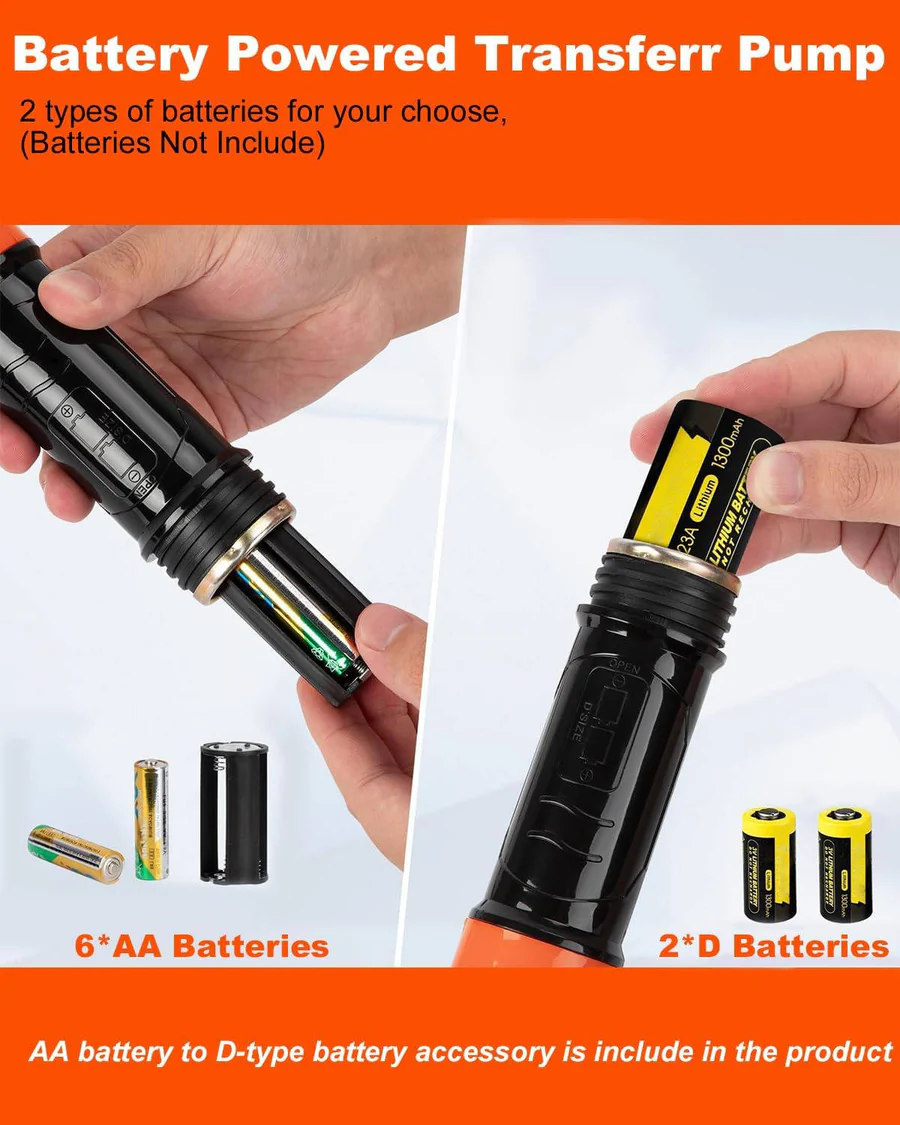 BowLift | Portable Electric Siphon Pump, Battery Powered Liquid Transfer Tool