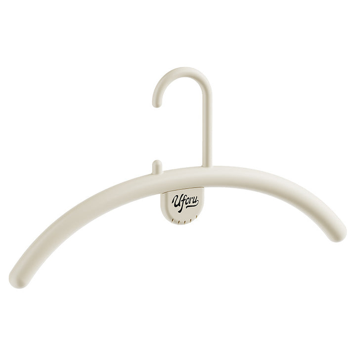 Plastic clothes hanger DD2518, shoulder-friendly