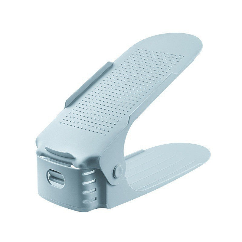Foldable shoe rack made of plastic