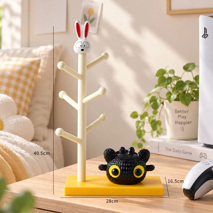 Handy stand with storage, cute design