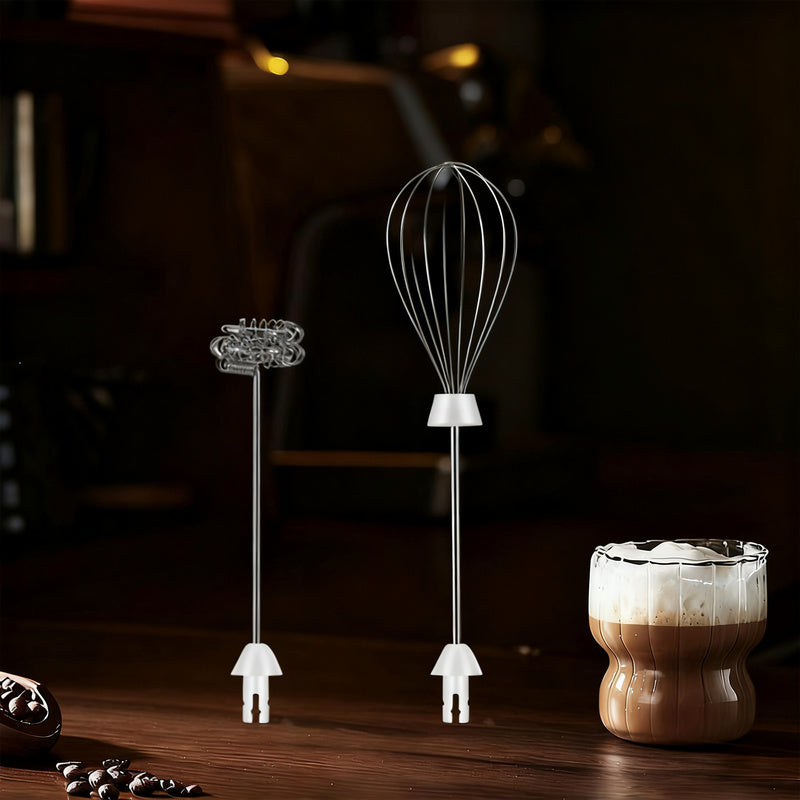 Electric milk frother, USB-C, multiple functions