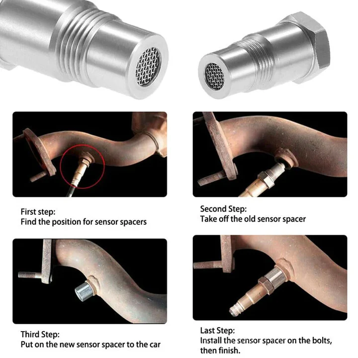 BowLift | Car O2 Sensor Adapter CEL, Fix Check Engine Light M18*1.5