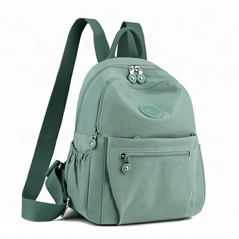 Women's Backpack, Nylon, abrasion-resistant, large capacity