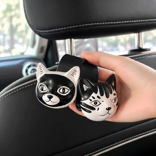 Resin Cat Car Charm, various designs