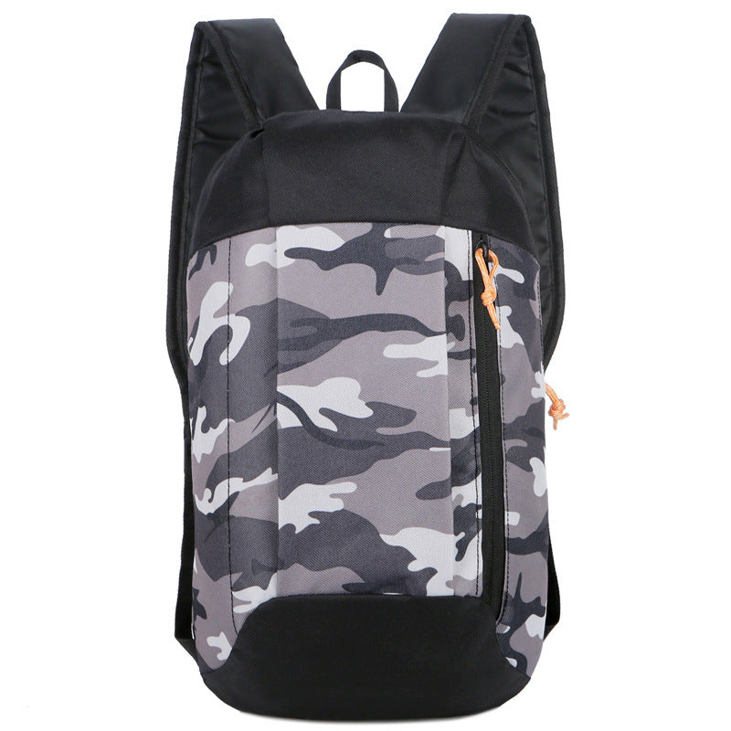 Breathable backpack, 8-inch compartment, solid color