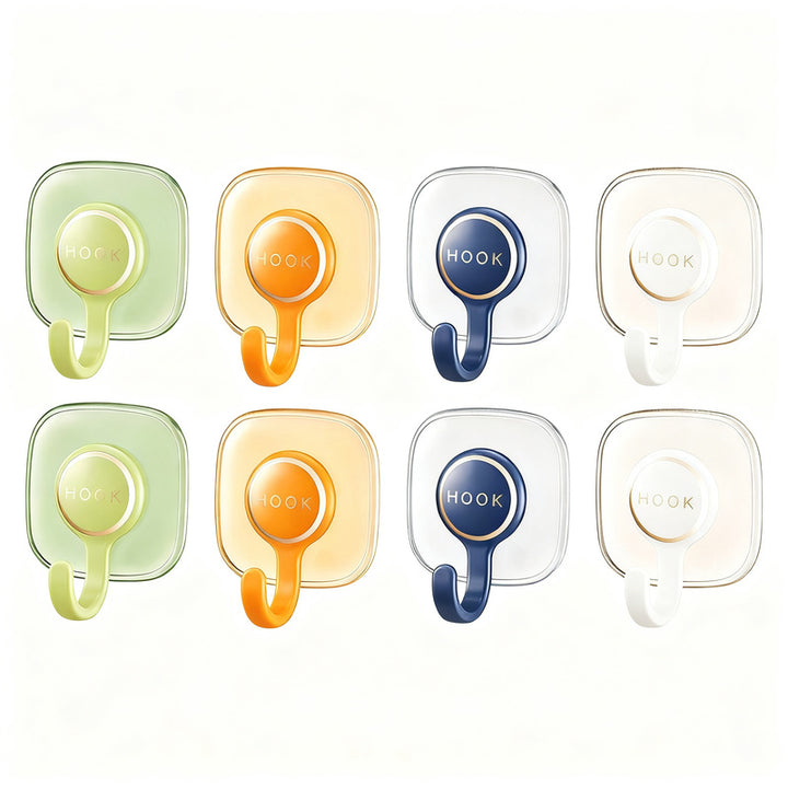 Self-adhesive wall hook, load-bearing