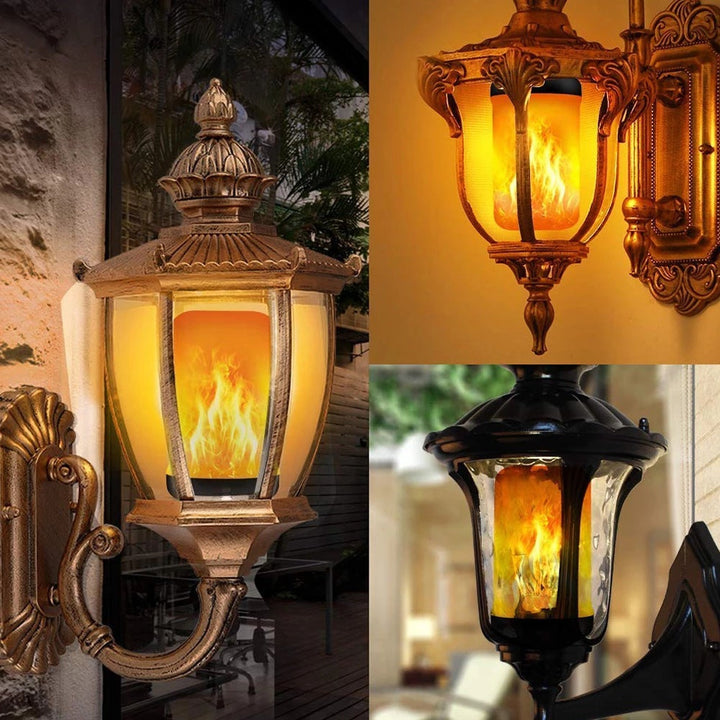 LED FLAME LIGHT PARTY LAMP - 4 MODES FIRE SIMULATION | Bowlift