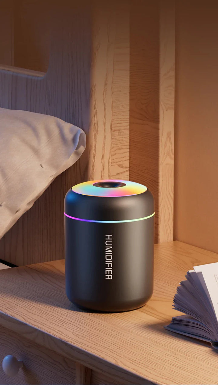 BowLift | MINI AIR HUMIDIFIER WITH AROMATHERAPY - USB POWERED - PERFECT FOR CAR AND BEDROOM