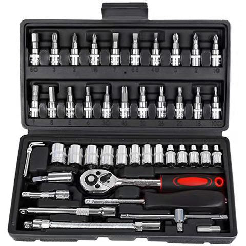 Ratchet Wrench Socket Set 46-piece Model 1103
