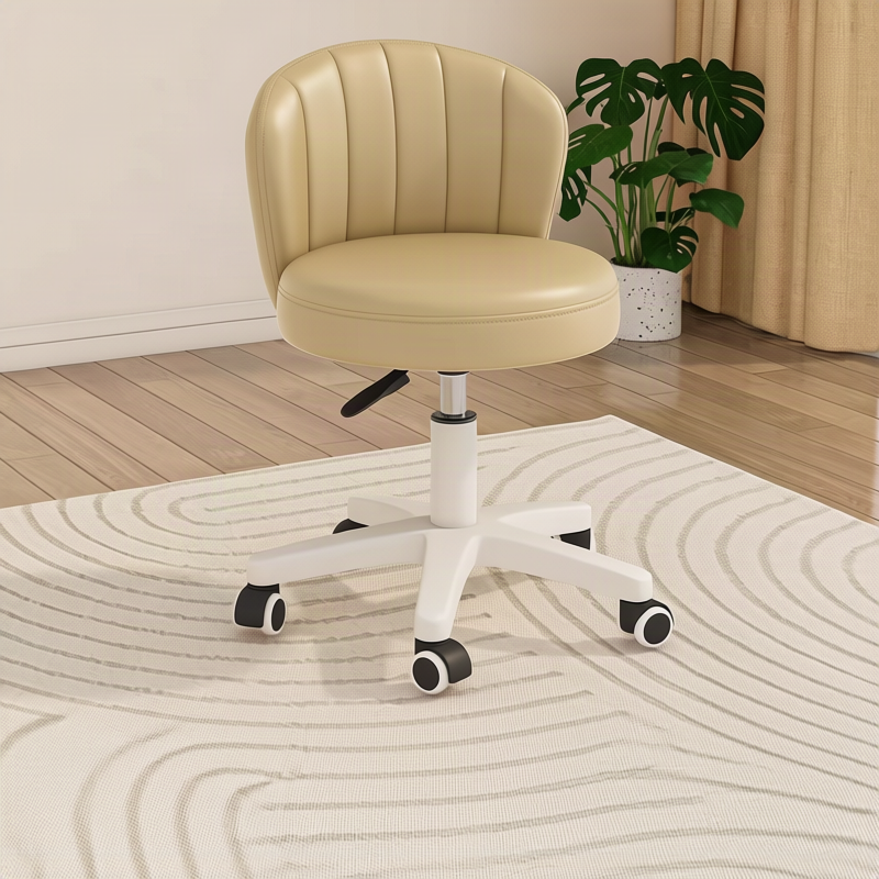 Bar stool with bowl and high backrest