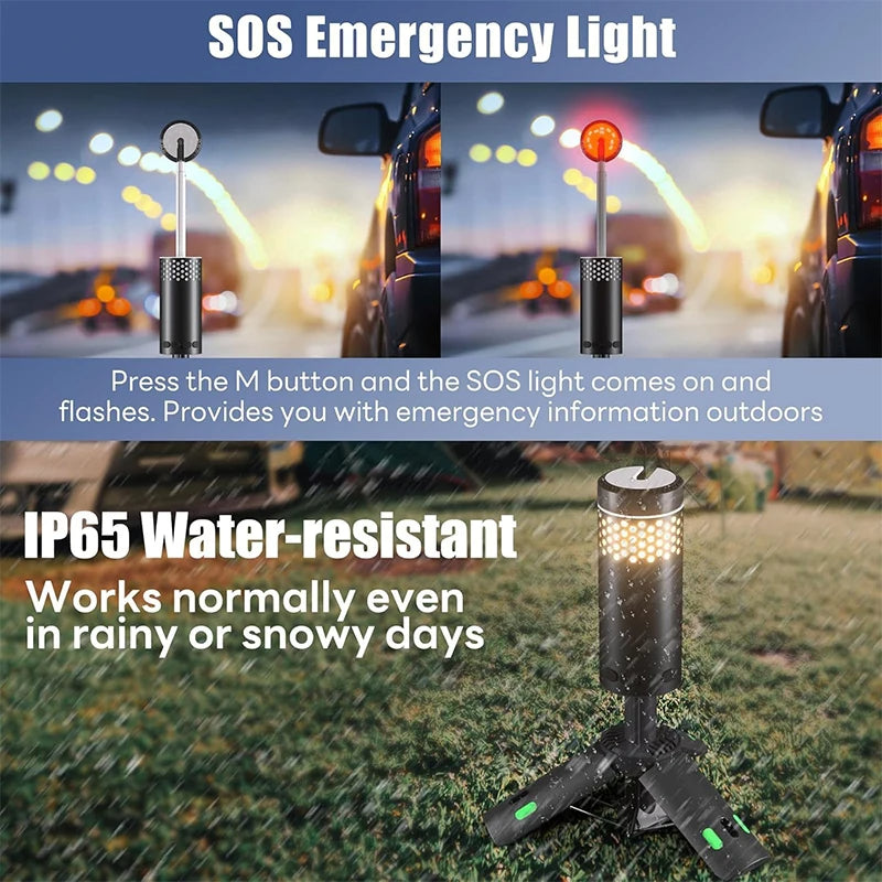 BowLift | 10000mAh Camping Light with Tripod