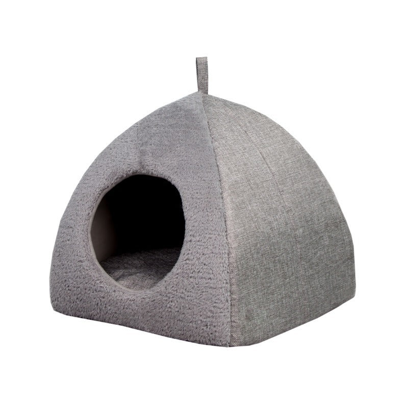 Cat cave, triangular, warming