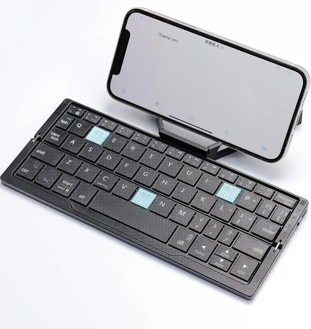 BowLift | Foldable Bluetooth Keyboard with Magnetic Stand for Tablets
