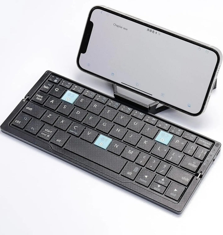 BowLift | Foldable Bluetooth Keyboard with Magnetic Stand for Tablets