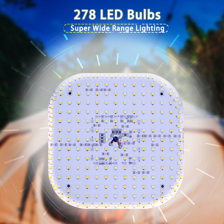 Rechargeable LED Camping Lamp with Magnets Bowlift