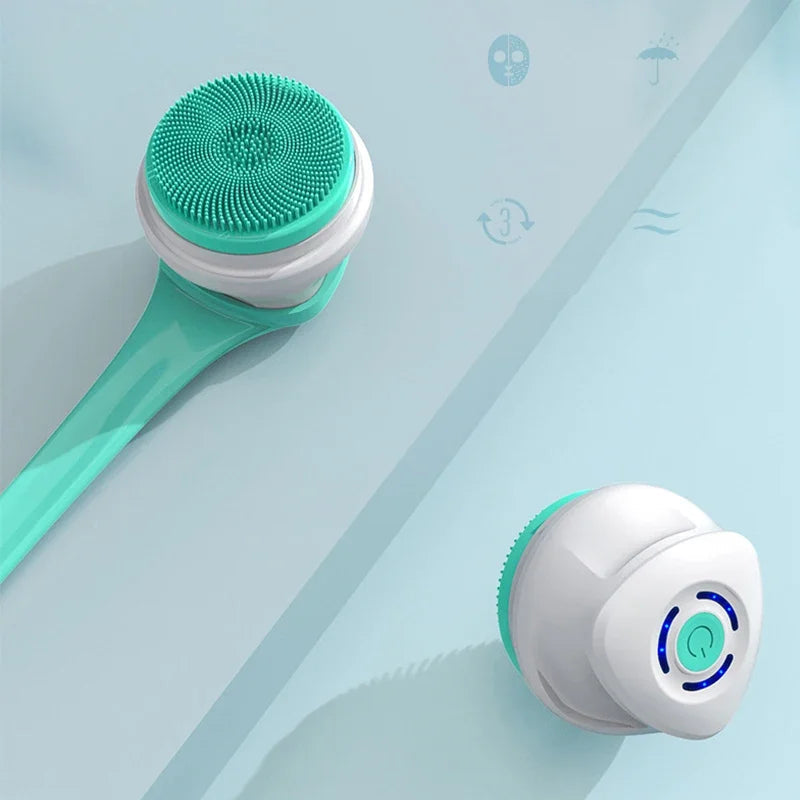 BowLift | 5-in-1 Electric Body Scrubber with Long Handle for Shower