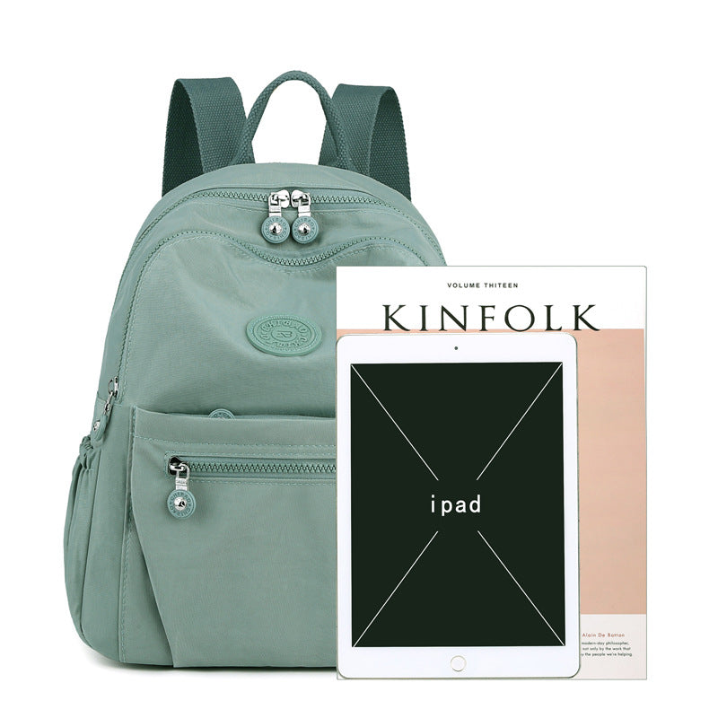 Lightweight nylon backpack with large capacity