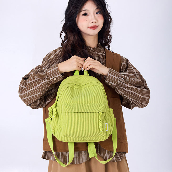 Cord-Backpack, small, ladies, durable