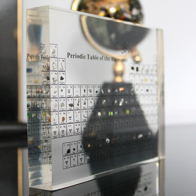Periodic table of elements | Real elements display | Bowlift