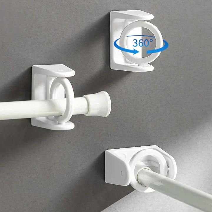 Compact swivel hanging shelf with 8 hooks | Bowlift