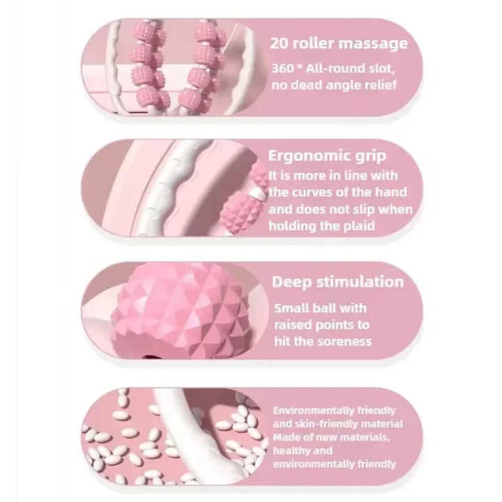 BowLift | Portable Trigger Point Massager for Neck, Arms & Legs