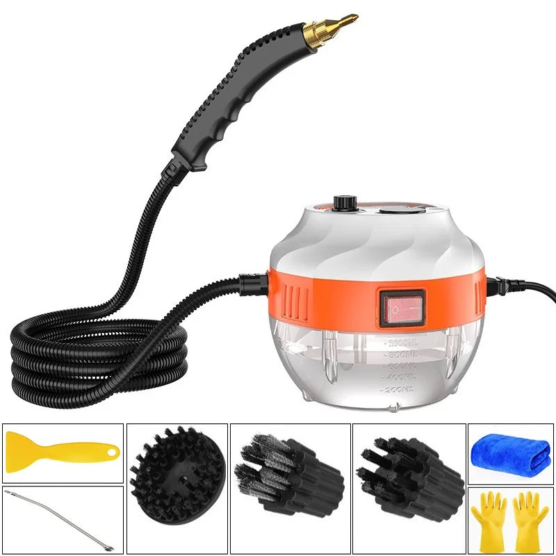 BowLift | 2800W High-Pressure Steam Cleaner – Powerful Home & Car Cleaning Device