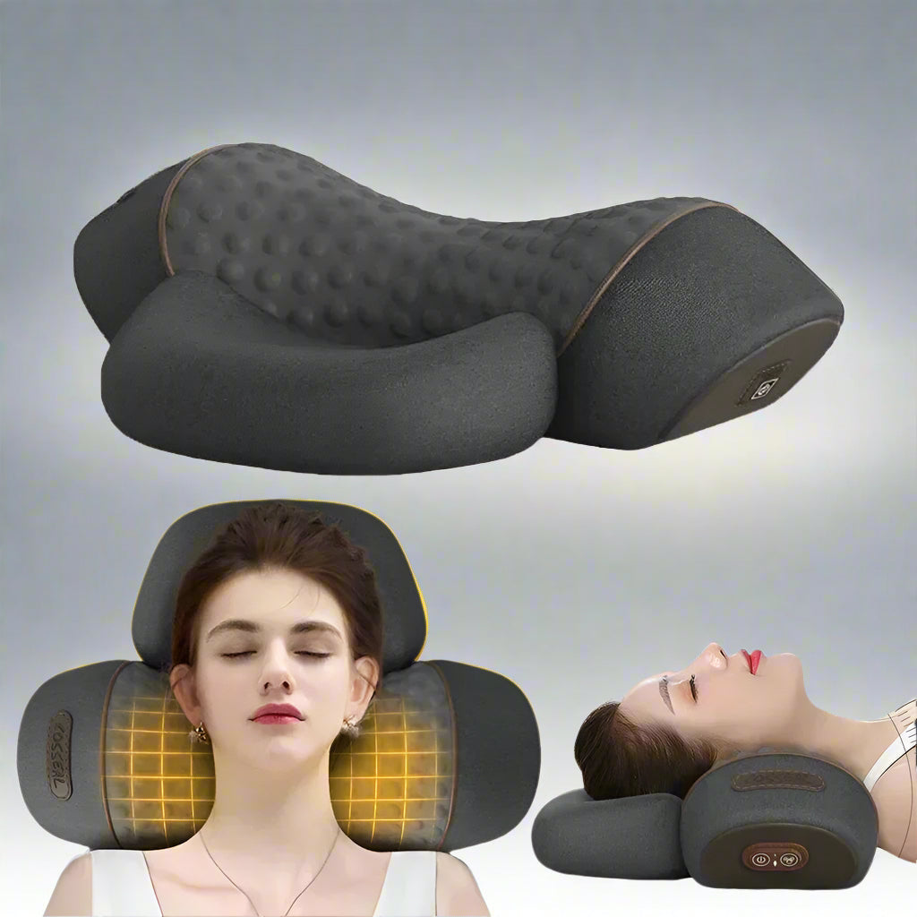 BowLift | Electric Head and Neck Massager Cervical Pillow