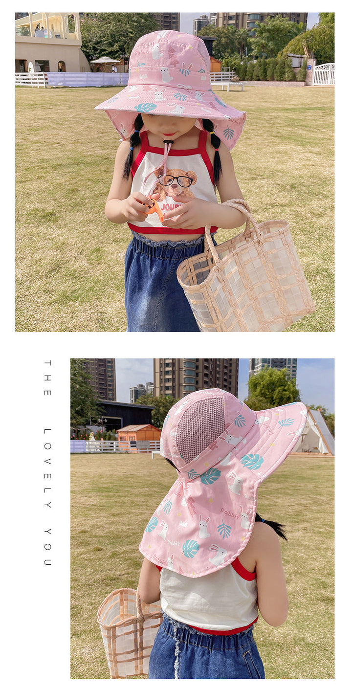 BowLift | Children's Sun Hat with UPF 50+ - Adjustable Chin Straps and Wide Brim