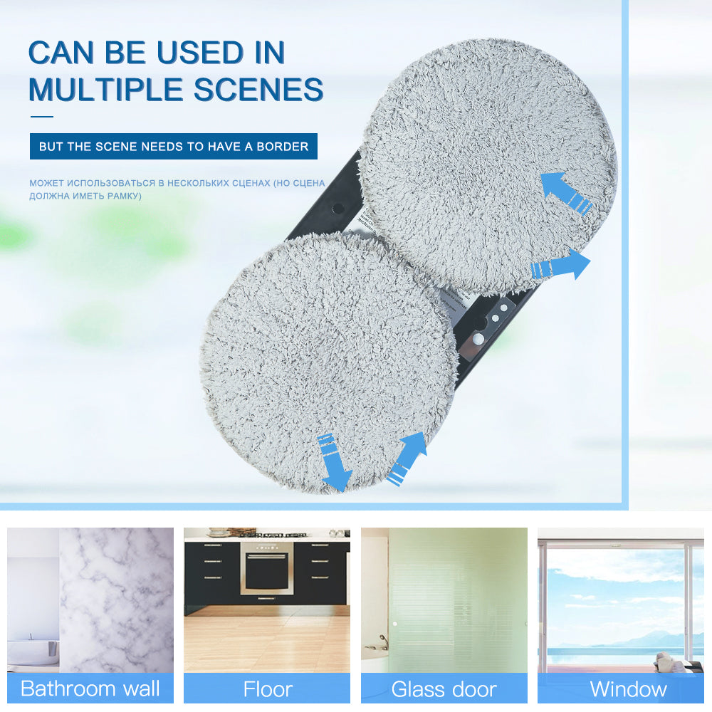BowLift | CleanBot Smart Window Cleaner with Remote Control – Streak-Free Glass Cleaning