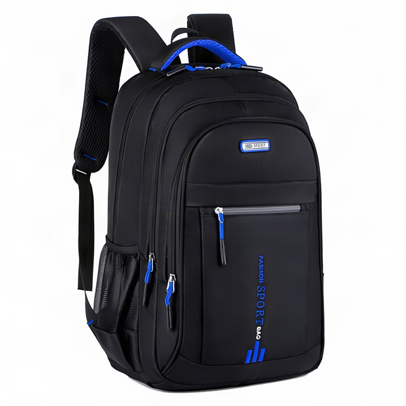 Large Nylon Backpack, 36–55 L, waterproof and theft-proof