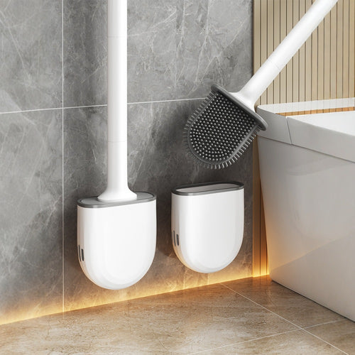 Toilet brush with drainage function