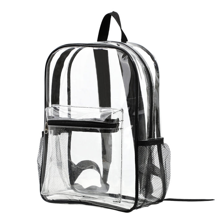 Transparent PVC backpack, waterproof