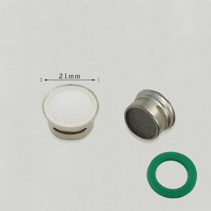 Water-saving aerator, copper, various sizes