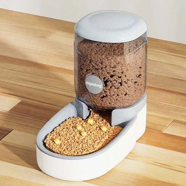 Large volume pet food and water bowl, 4 L, PP
