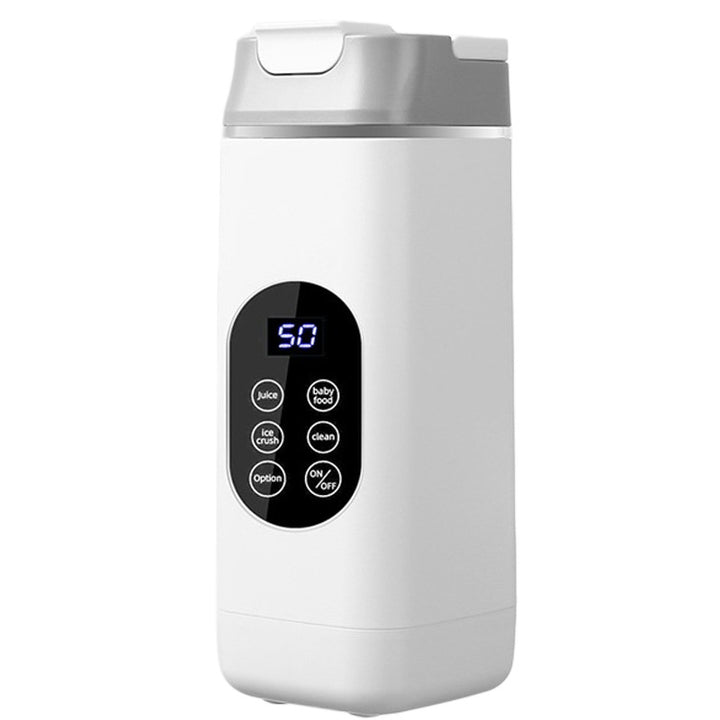 Portable juicer with 12 grinding teeth, up to 400 ml