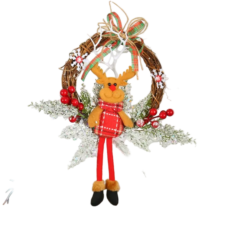 BowLift | Artificial Garland Winter Greenery Decoration for Christmas