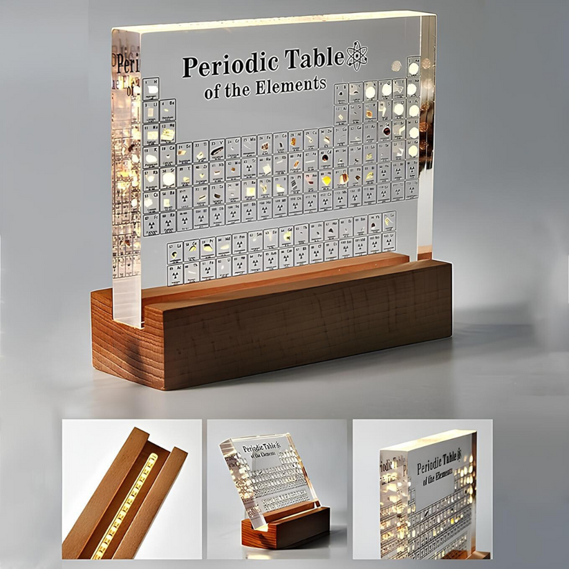 Periodic table of elements | Real elements display | Bowlift